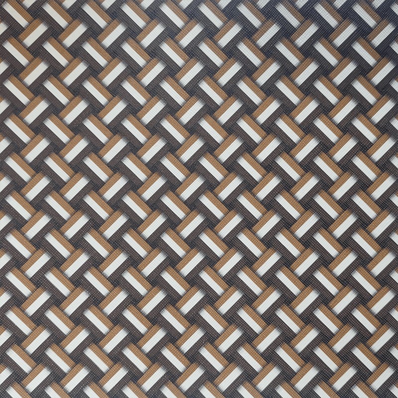 3D -Effekt gedrucktes PVC -Leder